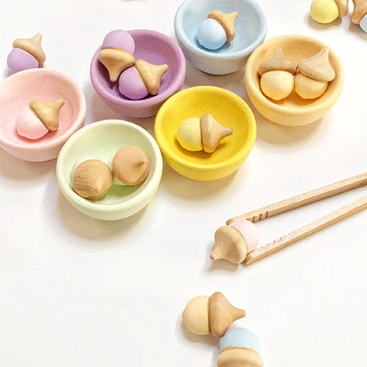 Pastel Colour Sorting Bowls