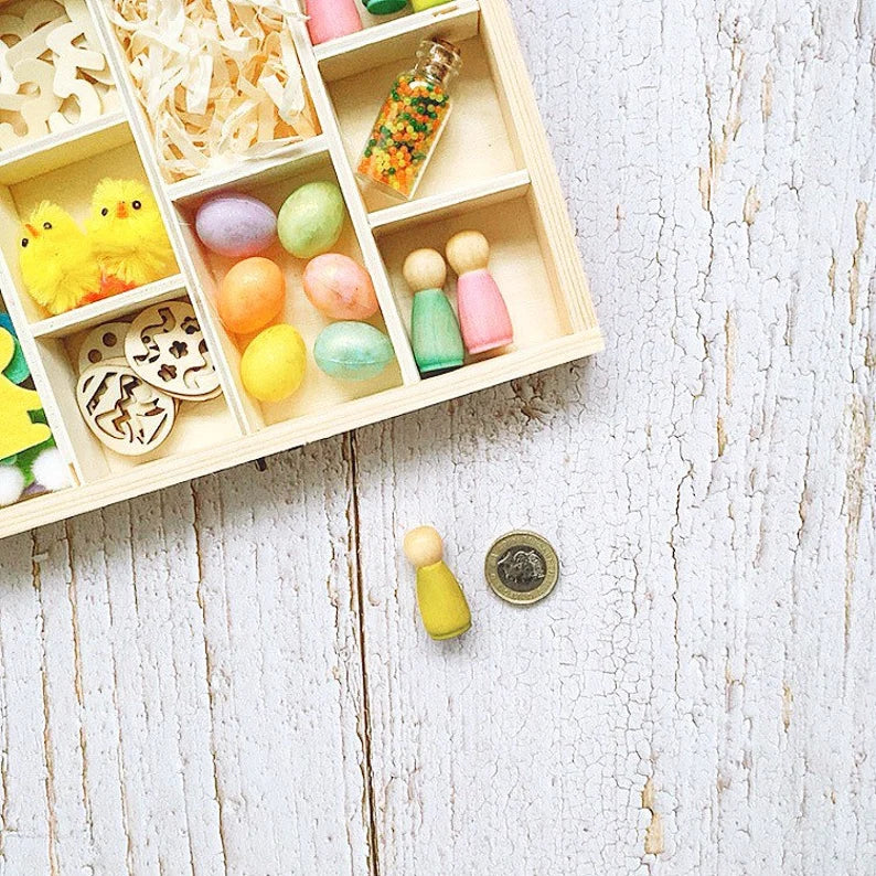 Easter Tinker Tray Loose Part Play Set Easter Gift
