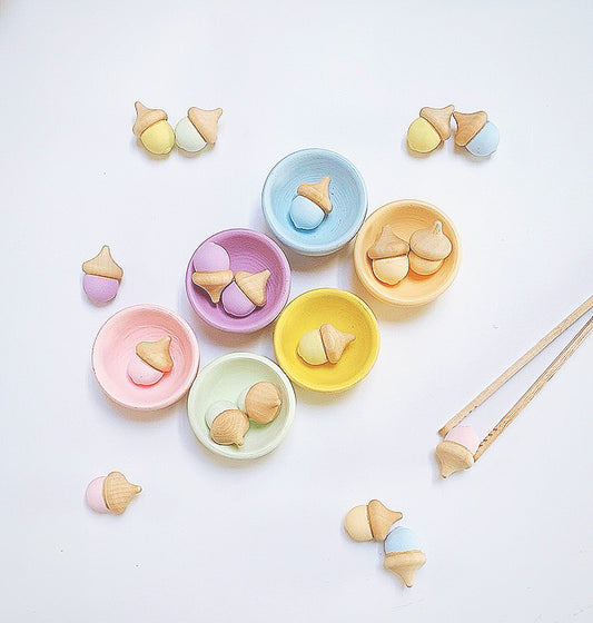 Pastel Colour Sorting Bowls