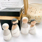 Muslim Peg Dolls Hajji Umrah Gift Set For Kids Wooden Muslim Peg Dolls Hijab Dolls Headscarf Peg Doll Small World Diverse Dolls islamic Dolls Muslim dolls