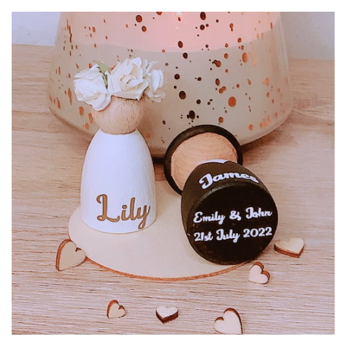 Wedding personalised gift sets Personalised Flower Girl Proposal