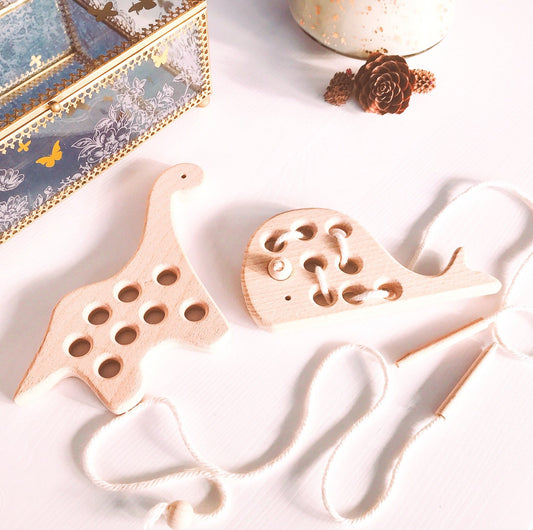 Wooden Lacing Toys