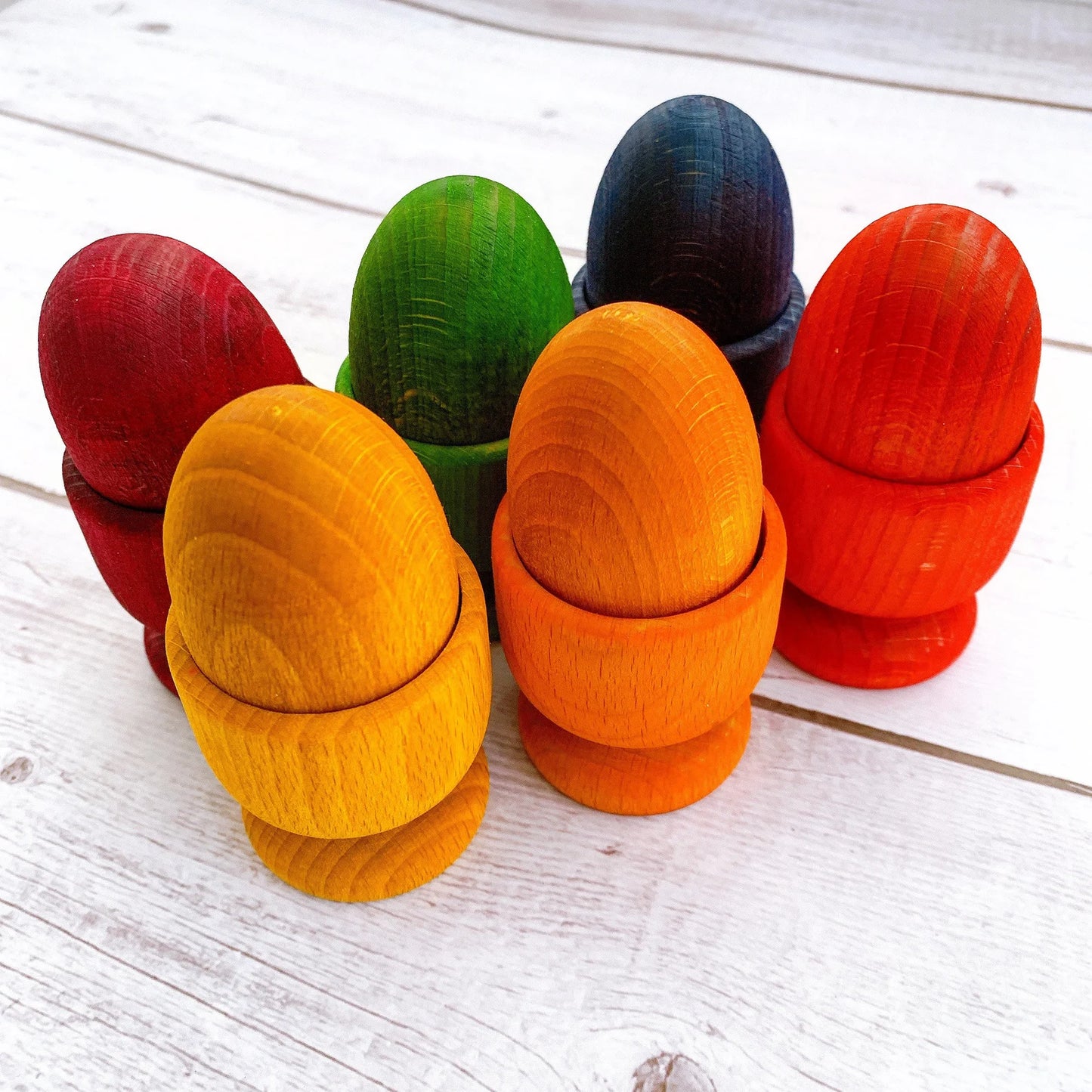 Wooden Eggs cups